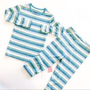 Kickee Pants long sleeve pj set